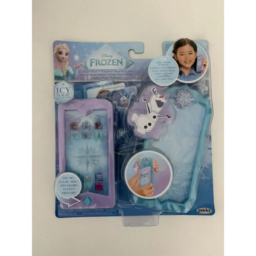 Disney Frozen ICY Magic Phone with Phone Case with Stylish Handle for On-The-Go